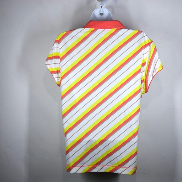 Golf America stripe polo size large - Picture 4 of 5